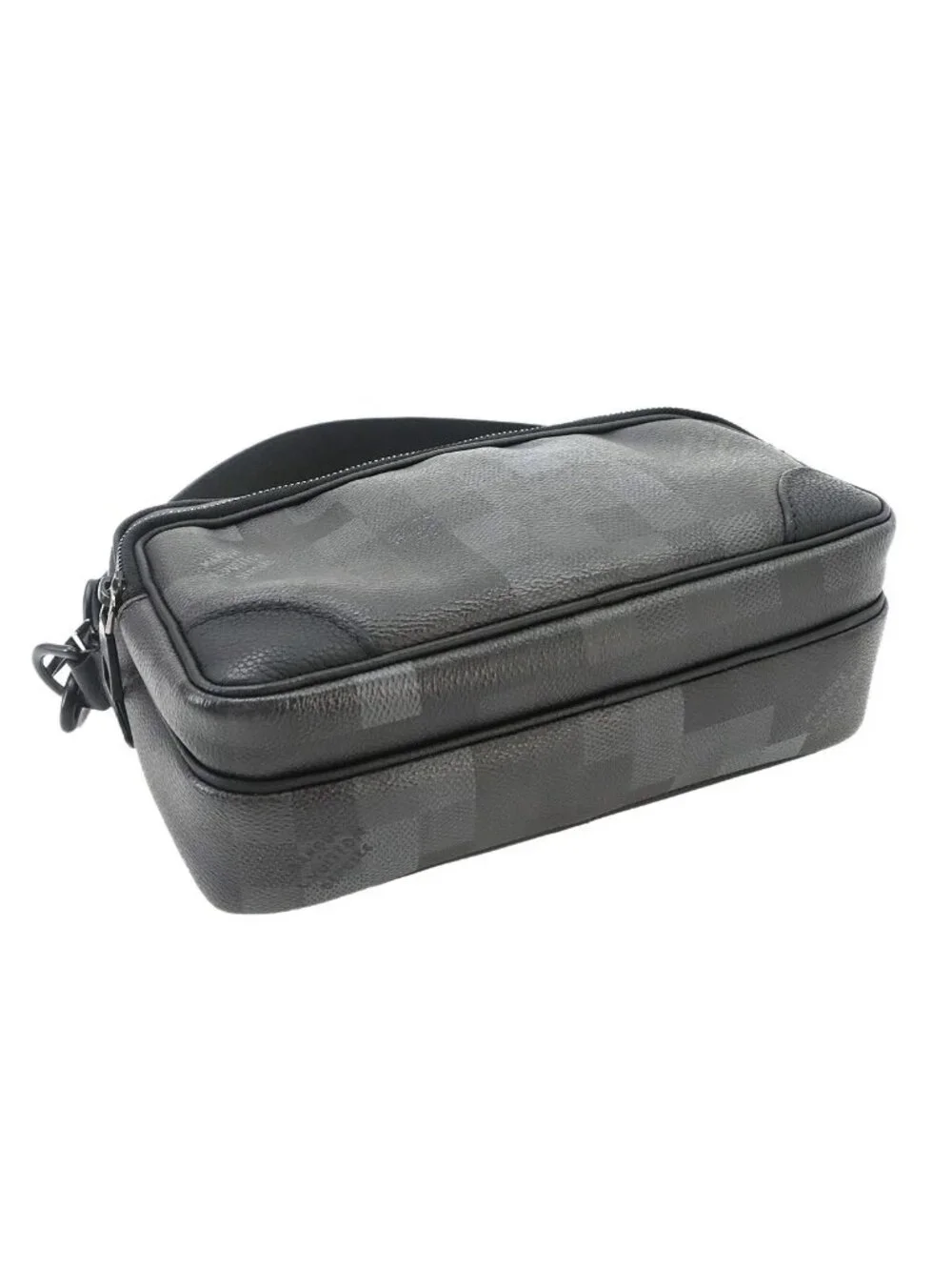 Louis Vuitton Damoflage Black Nile Messenger Bag 2-Way